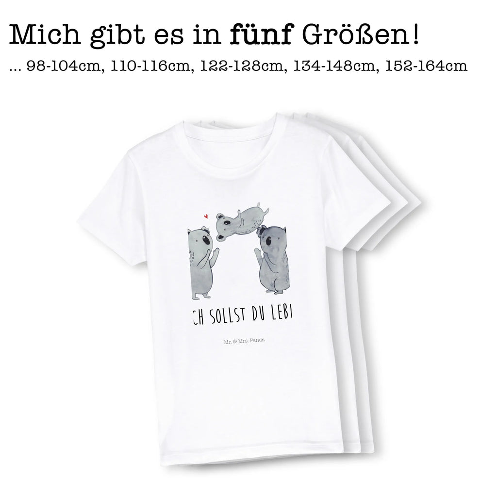 Organic Kinder T-Shirt Koala Feiern Sich Kinder T-Shirt Mädchen, Kinder T-Shirt, Kinder T-Shirt Jungen, Geburtstagsgeschenk, Geburtstag, Geschenk, Familie, Herz, Eltern, Liebe, Koala, Kind