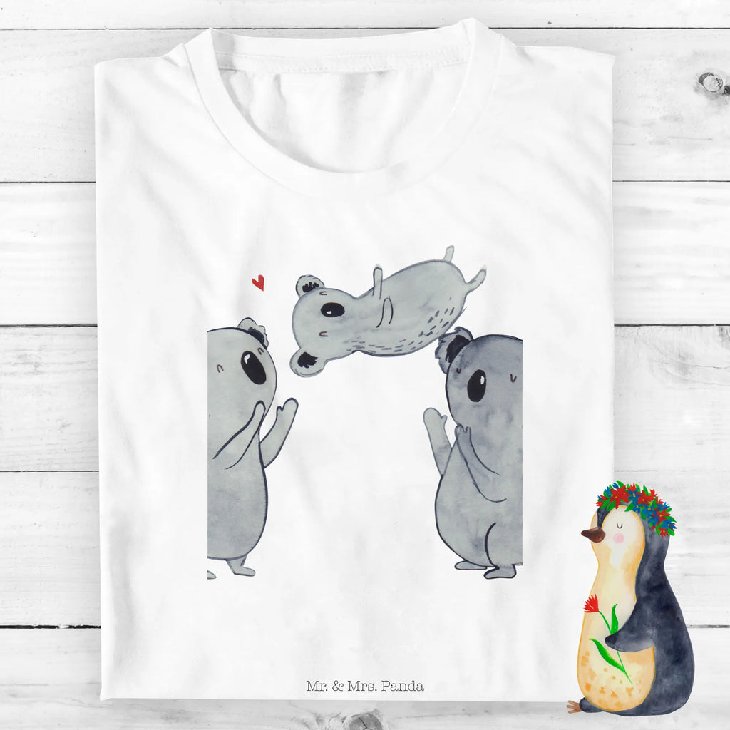 Organic Kinder T-Shirt Koala Feiern Sich Kinder T-Shirt Mädchen, Kinder T-Shirt, Kinder T-Shirt Jungen, Geburtstagsgeschenk, Geburtstag, Geschenk, Familie, Herz, Eltern, Liebe, Koala, Kind