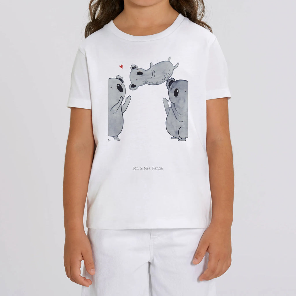 Organic Kinder T-Shirt Koala Feiern Sich Kinder T-Shirt Mädchen, Kinder T-Shirt, Kinder T-Shirt Jungen, Geburtstagsgeschenk, Geburtstag, Geschenk, Familie, Herz, Eltern, Liebe, Koala, Kind
