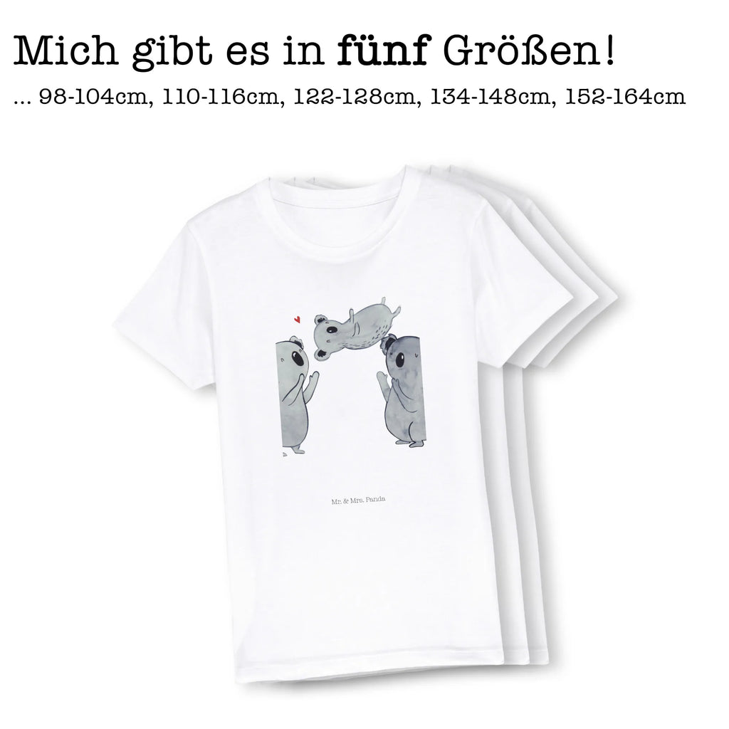 Organic Kinder T-Shirt Koala Feiern Sich Kinder T-Shirt Mädchen, Kinder T-Shirt, Kinder T-Shirt Jungen, Geburtstagsgeschenk, Geburtstag, Geschenk, Familie, Herz, Eltern, Liebe, Koala, Kind