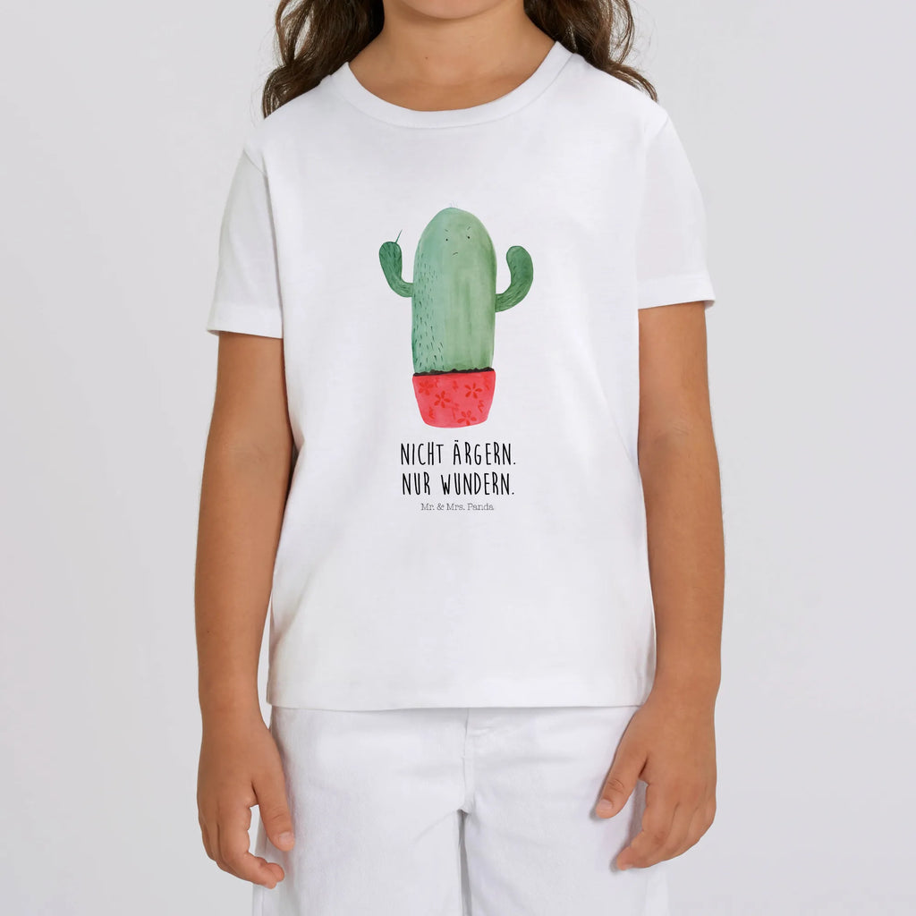 Organiczna koszulka dziecięca Kaktus gniew Kinder T-Shirt Mädchen, Kinder T-Shirt, Kinder T-Shirt Jungen, Kaktus, Kakteen, Büroalltag, Chefin, wütend, ärgern, Kollegin, Schule, Büro, Kollege