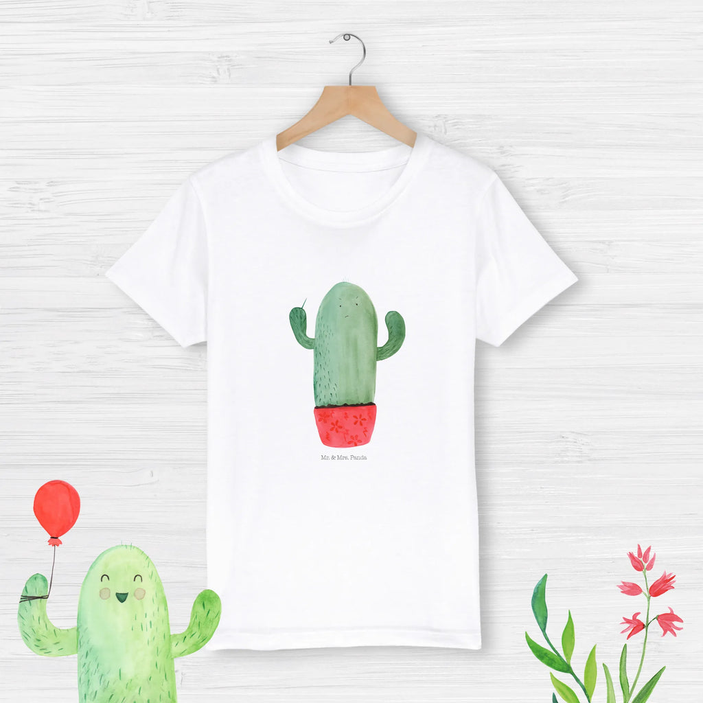 Organiczna koszulka dziecięca Kaktus gniew Kinder T-Shirt Mädchen, Kinder T-Shirt, Kinder T-Shirt Jungen, Kaktus, Kakteen, Büroalltag, Chefin, wütend, ärgern, Kollegin, Schule, Büro, Kollege