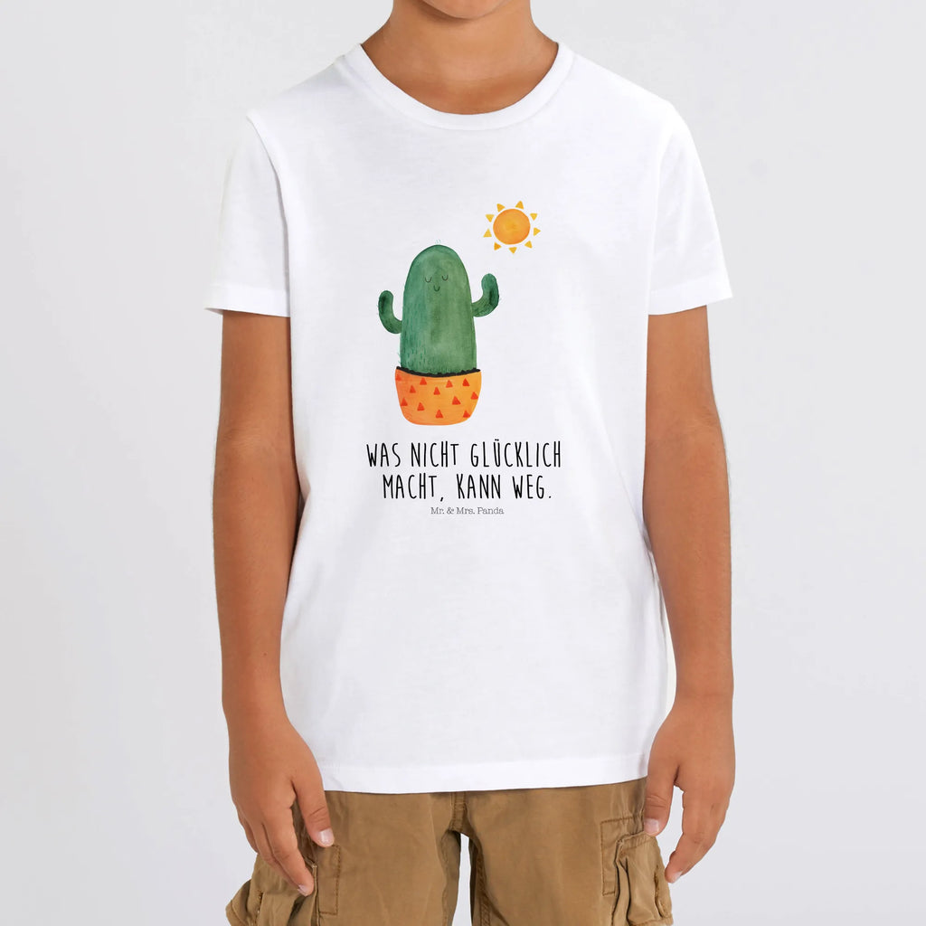 Organiczna koszulka dziecięca Kaktus Słońce Kinder T-Shirt, Kinder T-Shirt Jungen, Kinder T-Shirt Mädchen, Kaktus, Kakteen, Neustart, Ehebruch, Trennung, Liebeskummer, Liebeskummer Geschenk, glücklich, Freundin, Glück, Motivation, Sonne, Scheidung, Sonnenschein, Liebe Kaktusliebe, Geschenkidee