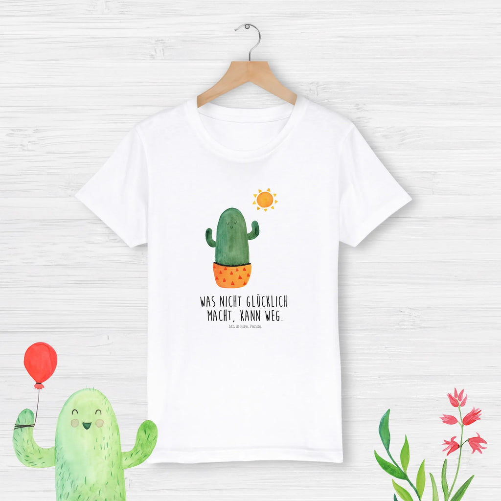 Organiczna koszulka dziecięca Kaktus Słońce Kinder T-Shirt, Kinder T-Shirt Jungen, Kinder T-Shirt Mädchen, Kaktus, Kakteen, Neustart, Ehebruch, Trennung, Liebeskummer, Liebeskummer Geschenk, glücklich, Freundin, Glück, Motivation, Sonne, Scheidung, Sonnenschein, Liebe Kaktusliebe, Geschenkidee