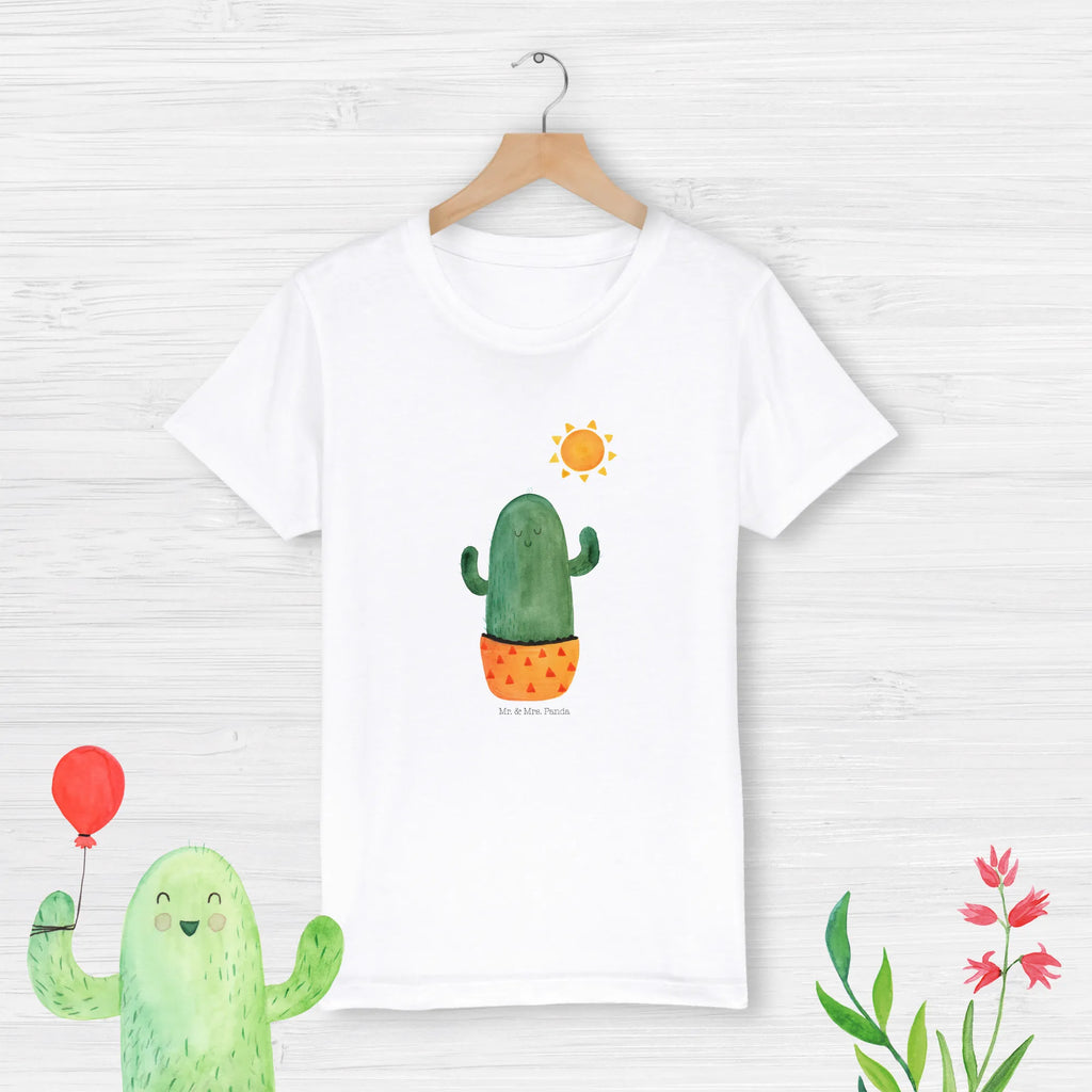 Organiczna koszulka dziecięca Kaktus Słońce Kinder T-Shirt, Kinder T-Shirt Jungen, Kinder T-Shirt Mädchen, Kaktus, Kakteen, Neustart, Ehebruch, Trennung, Liebeskummer, Liebeskummer Geschenk, glücklich, Freundin, Glück, Motivation, Sonne, Scheidung, Sonnenschein, Liebe Kaktusliebe, Geschenkidee