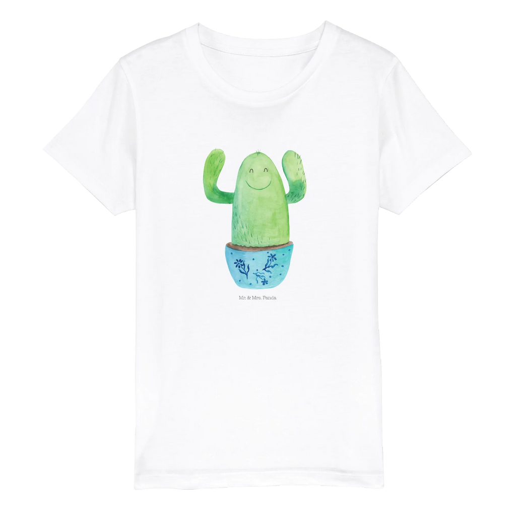 Organic Kids T-Shirt cactus happy Kinder T-Shirt, Kinder T-Shirt Mädchen, Kinder T-Shirt Jungen, Kakteen, Kaktus, Kollege, Büro, Lustig, Motivation, Büroalltag, Familie, Freundin, Kollegin, Kindersicherung, Ausbildung, Neustart, Mutter, Spruch