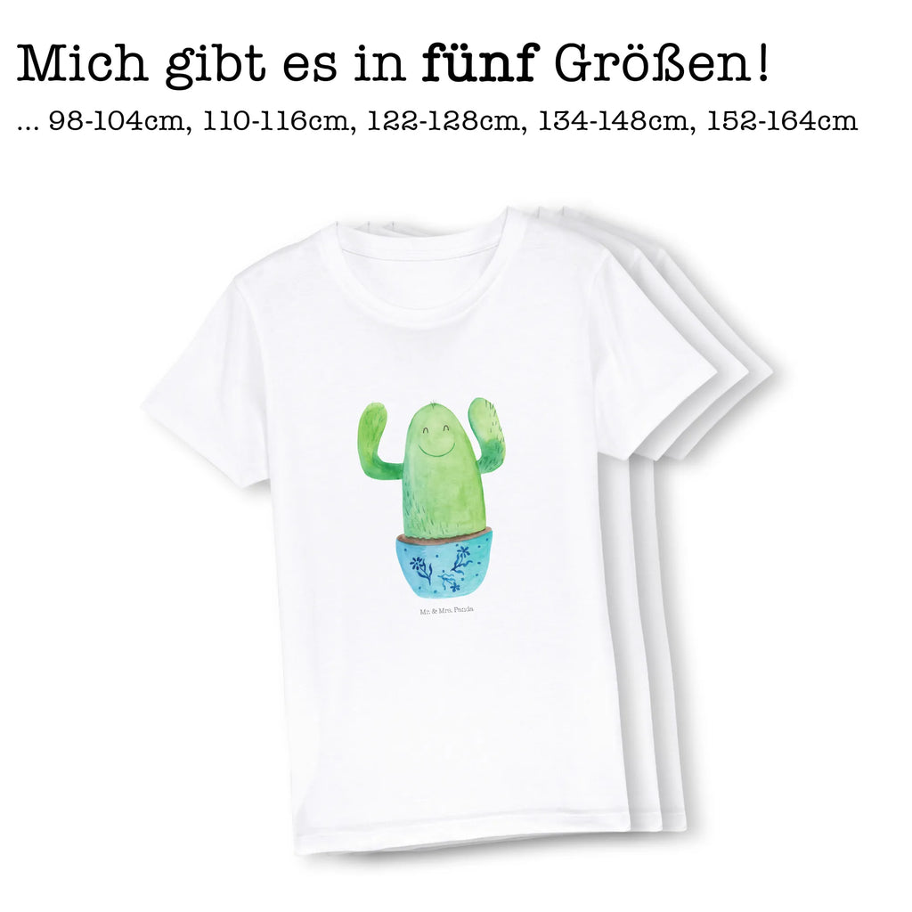 Organic Kids T-Shirt cactus happy Kinder T-Shirt, Kinder T-Shirt Mädchen, Kinder T-Shirt Jungen, Kakteen, Kaktus, Kollege, Büro, Lustig, Motivation, Büroalltag, Familie, Freundin, Kollegin, Kindersicherung, Ausbildung, Neustart, Mutter, Spruch