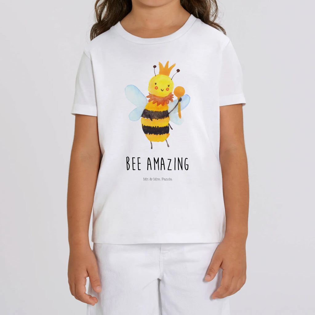 Organiczna koszulka dziecięca pszczoła król Kinder T-Shirt Jungen, Kinder T-Shirt Mädchen, Kinder T-Shirt, Biene, Wespe, Hummel