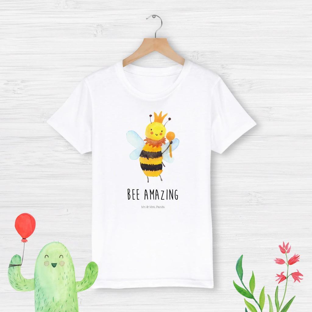 Organiczna koszulka dziecięca pszczoła król Kinder T-Shirt Jungen, Kinder T-Shirt Mädchen, Kinder T-Shirt, Biene, Wespe, Hummel