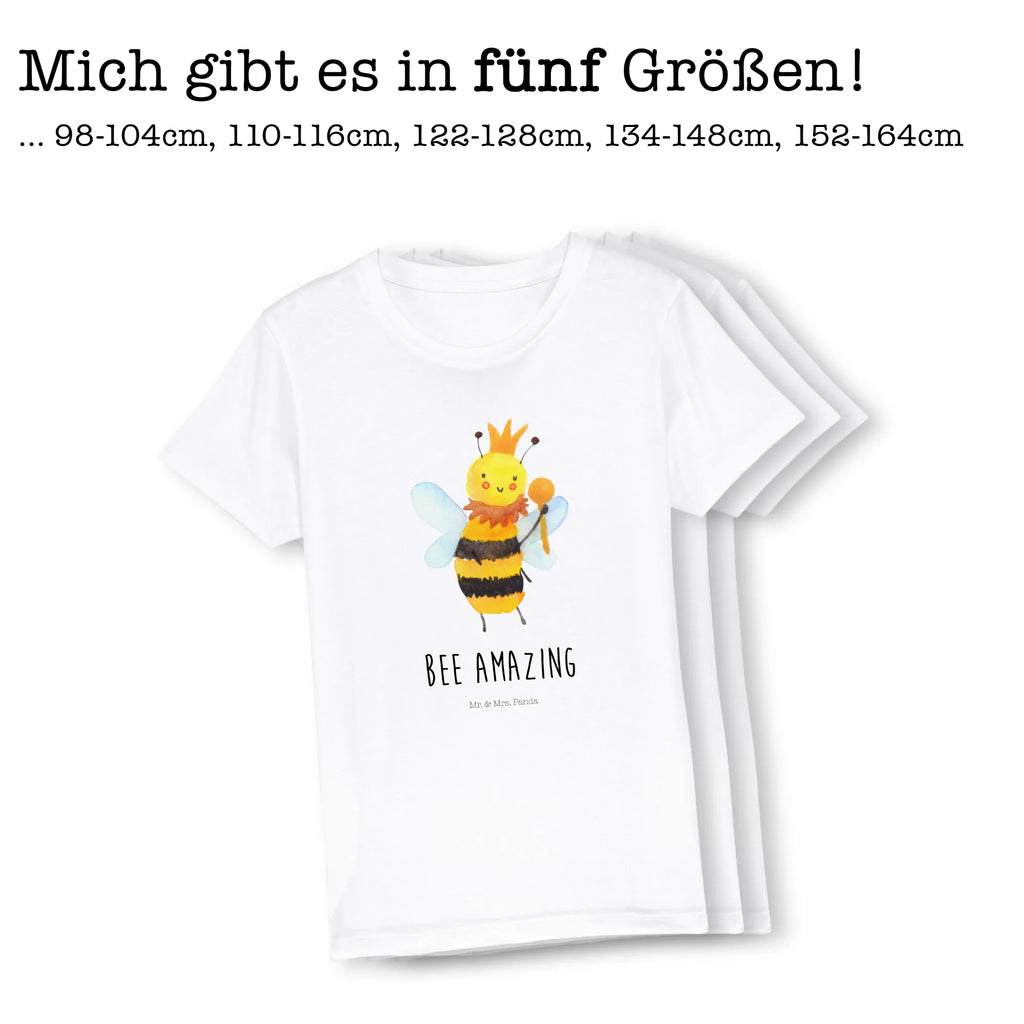 Organiczna koszulka dziecięca pszczoła król Kinder T-Shirt Jungen, Kinder T-Shirt Mädchen, Kinder T-Shirt, Biene, Wespe, Hummel