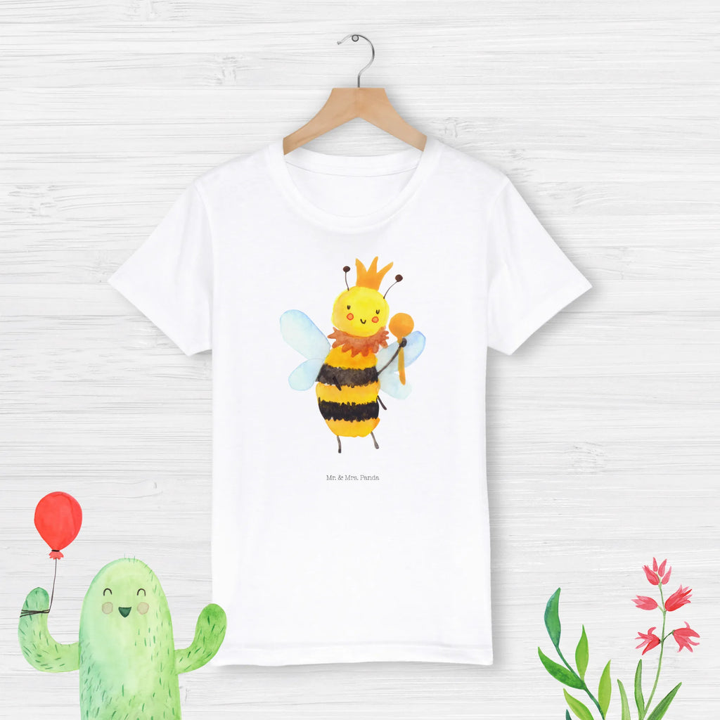 Organiczna koszulka dziecięca pszczoła król Kinder T-Shirt Jungen, Kinder T-Shirt Mädchen, Kinder T-Shirt, Biene, Wespe, Hummel