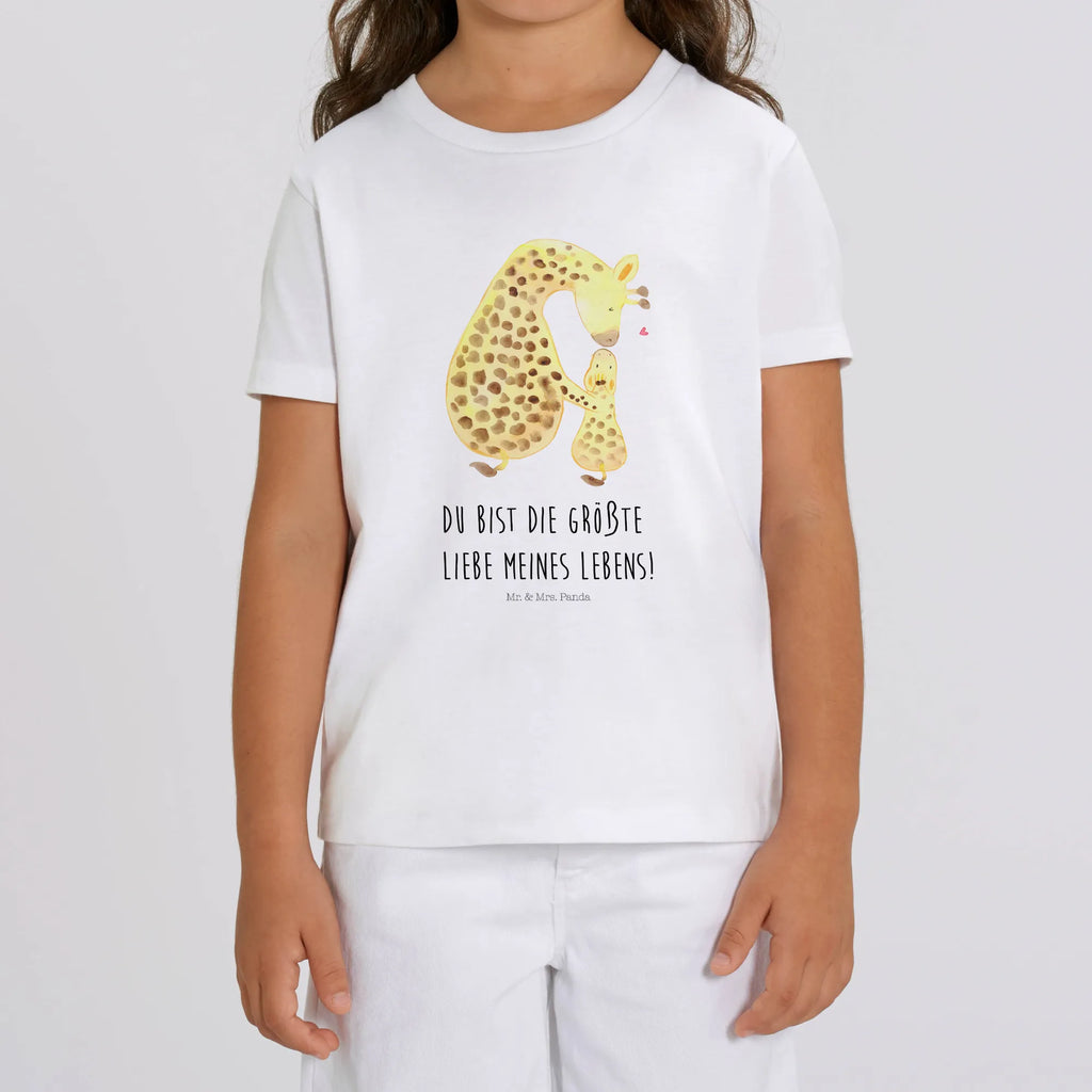 Organic Kinder T-Shirt Giraffe Kind Kinder T-Shirt Mädchen, Kinder T-Shirt Jungen, Kinder T-Shirt, Wildtiere, Afrika, Sohn, Mutter, Mama, Lieblingsmensch, Kind, Giraffe, Tochter