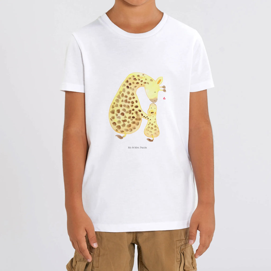Organic Kinder T-Shirt Giraffe Kind Kinder T-Shirt Mädchen, Kinder T-Shirt Jungen, Kinder T-Shirt, Wildtiere, Afrika, Sohn, Mutter, Mama, Lieblingsmensch, Kind, Giraffe, Tochter