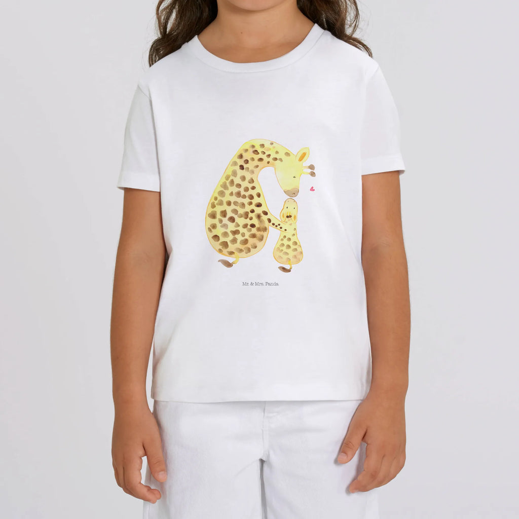 Organic Kinder T-Shirt Giraffe Kind Kinder T-Shirt Mädchen, Kinder T-Shirt Jungen, Kinder T-Shirt, Wildtiere, Afrika, Sohn, Mutter, Mama, Lieblingsmensch, Kind, Giraffe, Tochter