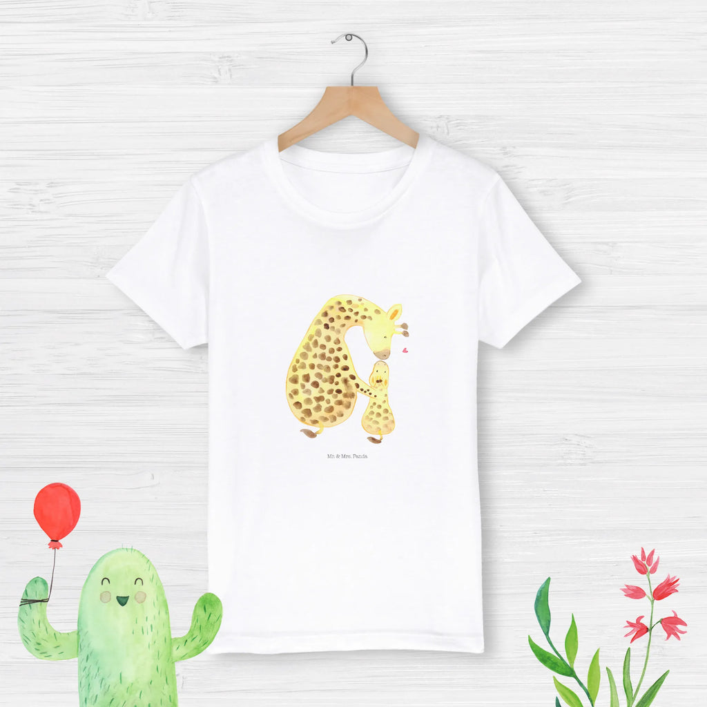 Organic Kinder T-Shirt Giraffe Kind Kinder T-Shirt Mädchen, Kinder T-Shirt Jungen, Kinder T-Shirt, Wildtiere, Afrika, Sohn, Mutter, Mama, Lieblingsmensch, Kind, Giraffe, Tochter