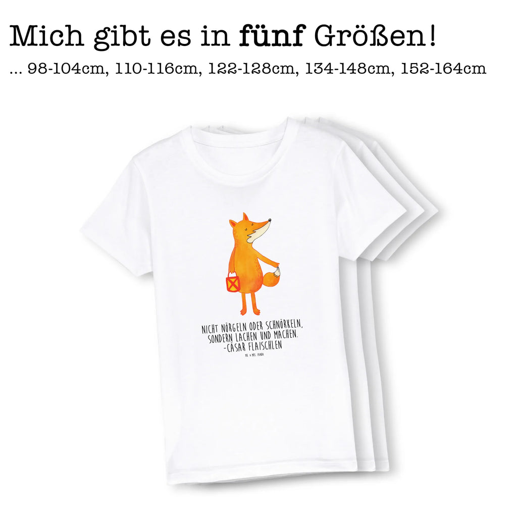 Organic Kinder T-Shirt Fuchs Laterne Kinder T-Shirt Mädchen, Kinder T-Shirt Jungen, Kinder T-Shirt, Fuchs, Füchse, Laternenumzug, Liebeskummer Spruch, Aufmuntern, Spruch Trösten, Laterne, Cäsar Otto Hugo Flaischlen, Sankt Martin
