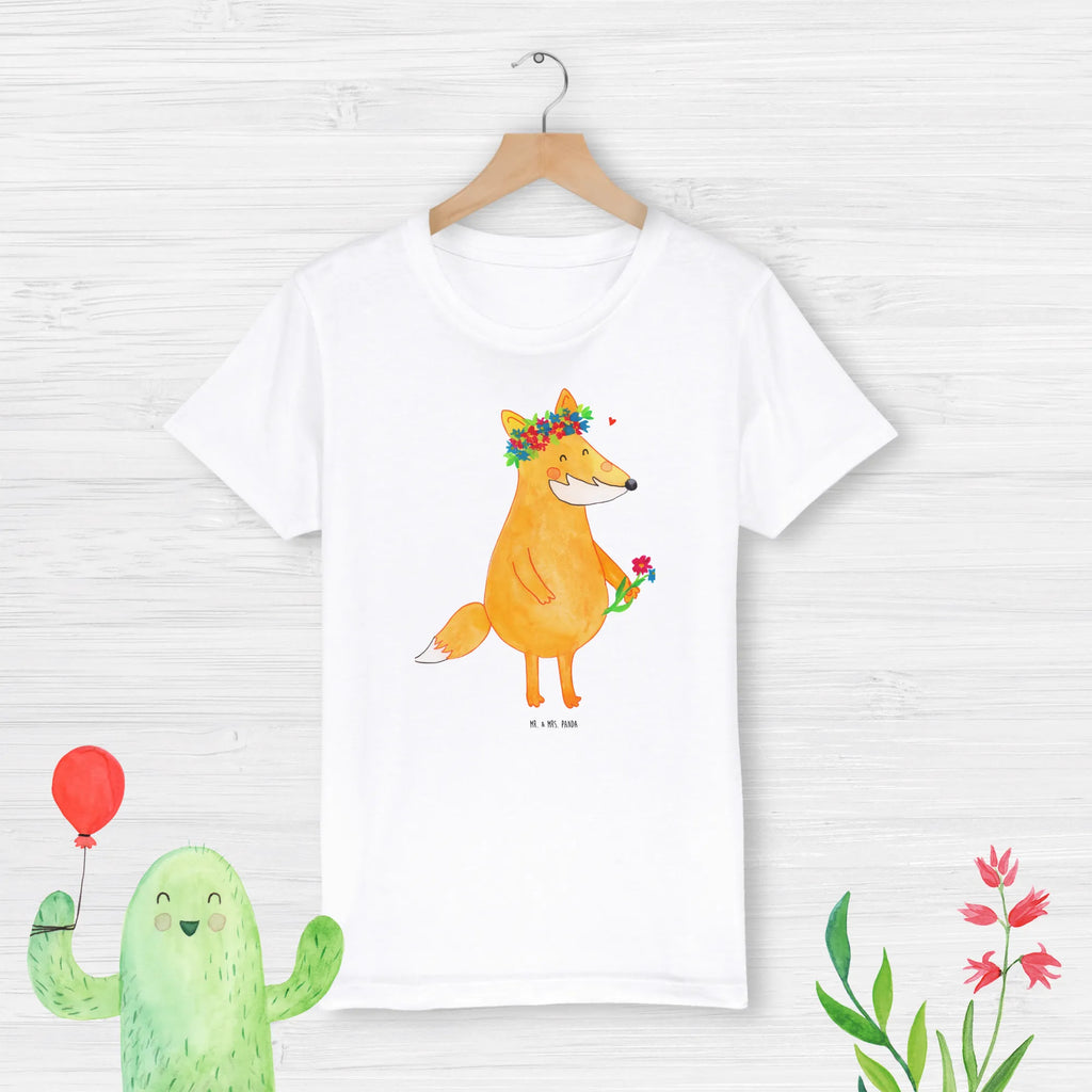Organic Kinder T-Shirt Fuchs Blumen Kinder T-Shirt, Kinder T-Shirt Jungen, Kinder T-Shirt Mädchen, Fuchs, Blumen, Füchse, Motivation, Fuchsmädchen, Freundin, Freundinnen, Fox, Liebesbeweis, Selbstliebe, Blumenmädchen, Mich, Blume, Freude, Ich, Liebe