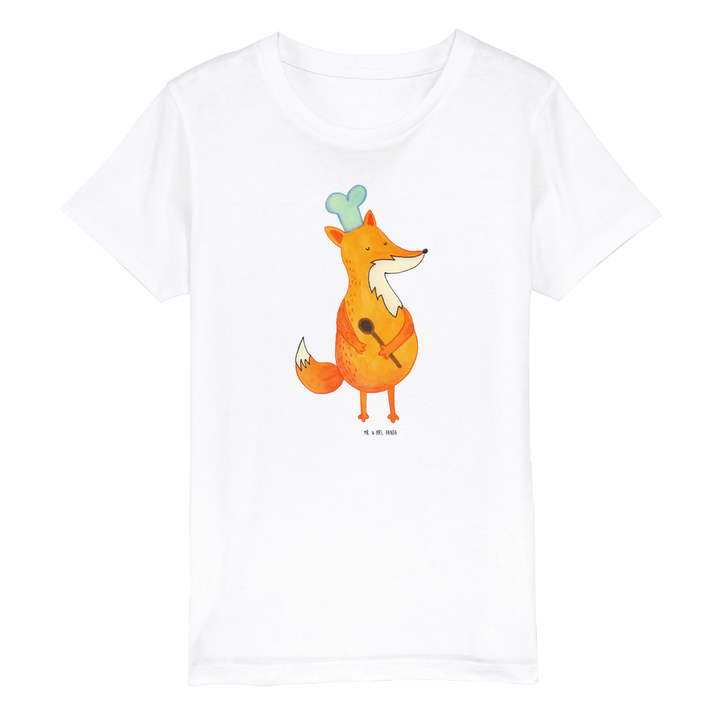 Organic Kids T-Shirt Fox A cook Kinder T-Shirt Mädchen, Kinder T-Shirt, Kinder T-Shirt Jungen, Fuchs, Füchse, Koch Geschenk, Bäcker, Party Spruch, Köche, Spruch Lustig, Küche Spruch, Küche Deko, Witzig