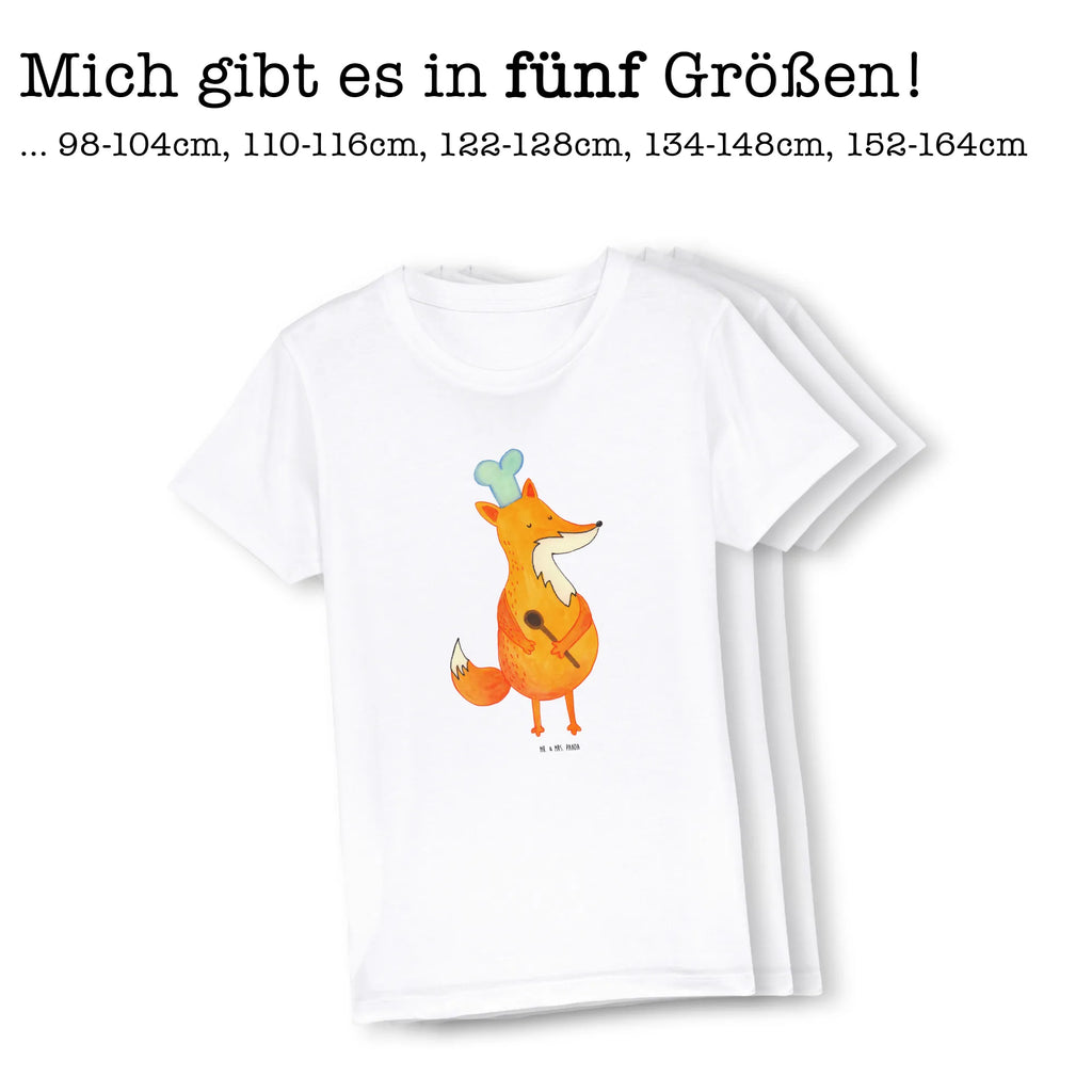 Organic Kids T-Shirt Fox A cook Kinder T-Shirt Mädchen, Kinder T-Shirt, Kinder T-Shirt Jungen, Fuchs, Füchse, Koch Geschenk, Bäcker, Party Spruch, Köche, Spruch Lustig, Küche Spruch, Küche Deko, Witzig