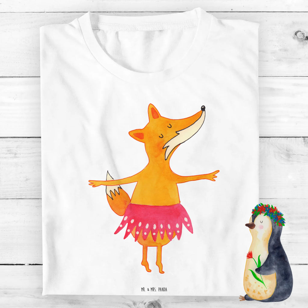 Organic Kinder T-Shirt Fuchs Ballerina Kinder T-Shirt Mädchen, Kinder T-Shirt Jungen, Kinder T-Shirt, Fuchs, Füchse, Ballett, Tänzerin, Füchsin, Ballerina, Geburtstag, Party, Tanzen, Fuchs Spruch, Einladung