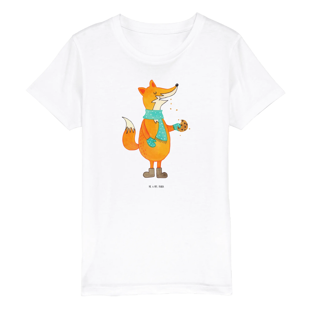Organic Kinder T-Shirt Fuchs Keks Kinder T-Shirt, Kinder T-Shirt Jungen, Kinder T-Shirt Mädchen, Fuchs, Küche Deko, Winter, Kekse, Liebe, Plätzchen, Füchse, Weihnachtszeit, Backen Spruch