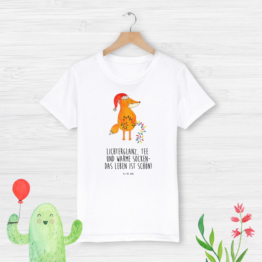 Organic Kinder T-Shirt Fuchs Weihnachten Kinder T-Shirt Jungen, Kinder T-Shirt, Kinder T-Shirt Mädchen, Heiligabend, Advent, Nikolaus, Weihnachtsdeko, Winter, Weihnachten, Wintermotiv, Spruch schön, Füchse, Weihnachtsmann, Weihnachtszeit, Geschenk Weihnachten, Fuchs
