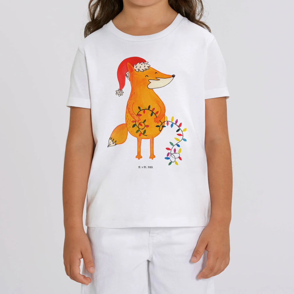 Organic Kinder T-Shirt Fuchs Weihnachten Kinder T-Shirt Jungen, Kinder T-Shirt, Kinder T-Shirt Mädchen, Heiligabend, Advent, Nikolaus, Weihnachtsdeko, Winter, Weihnachten, Wintermotiv, Spruch schön, Füchse, Weihnachtsmann, Weihnachtszeit, Geschenk Weihnachten, Fuchs