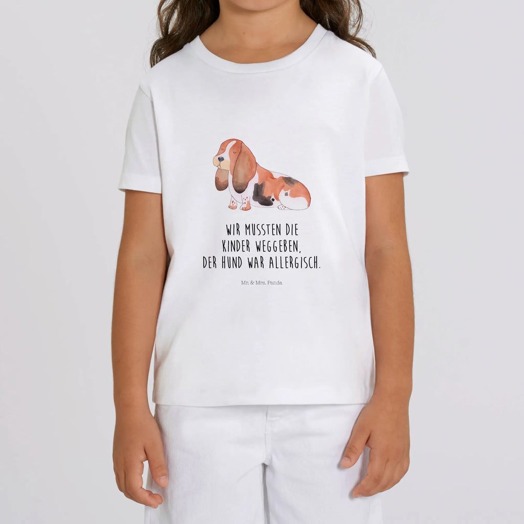 Organic Kinder T-Shirt Hund Basset Hound Kinder T-Shirt, Kinder T-Shirt Mädchen, Kinder T-Shirt Jungen, Tierliebhaber, Haustier, Hundemotiv, Hundebesitzer, Sprüche, Hunderasse, Hund, Basset, Hundeliebe, Basset Hound, Kinderlos