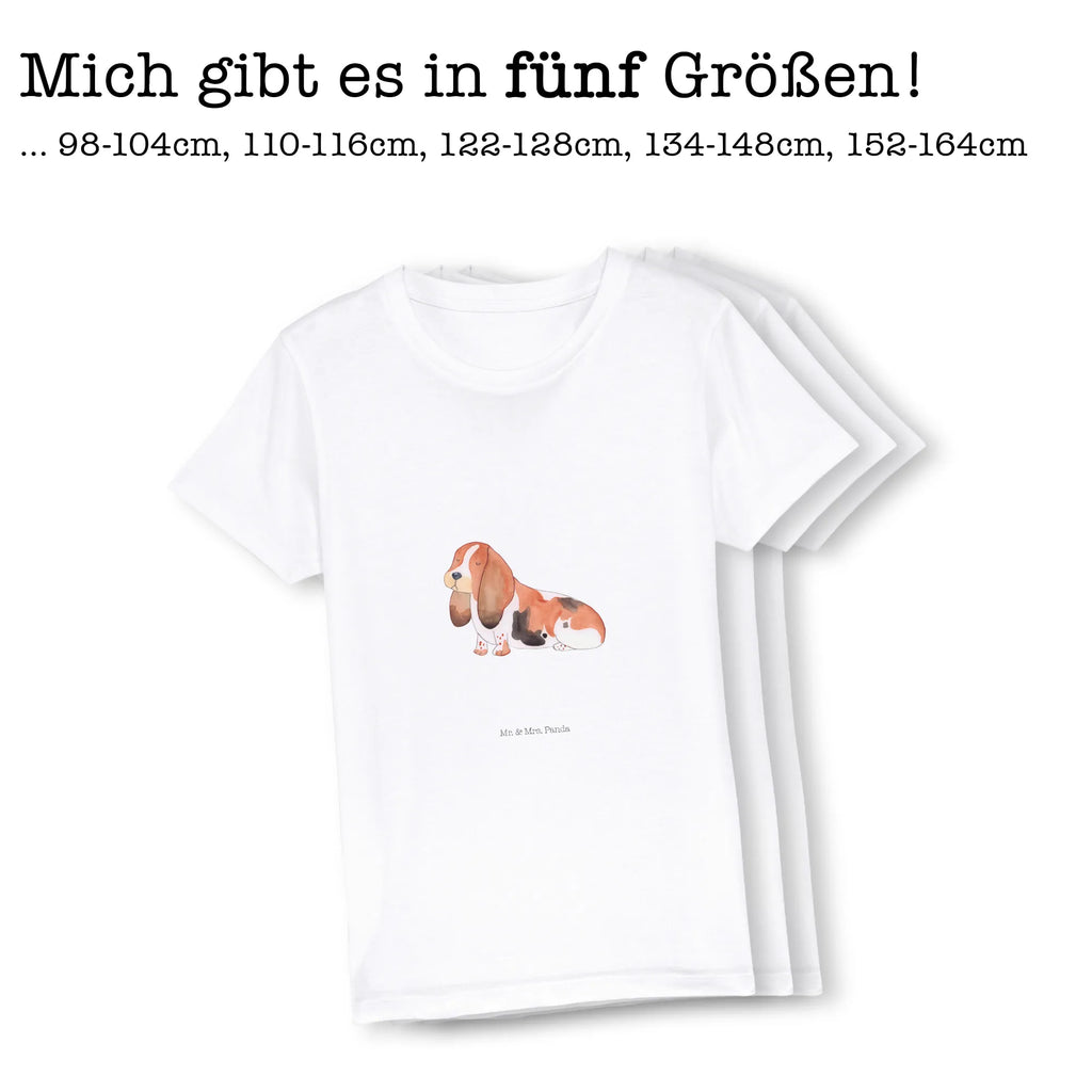 Organic Kinder T-Shirt Hund Basset Hound Kinder T-Shirt, Kinder T-Shirt Mädchen, Kinder T-Shirt Jungen, Tierliebhaber, Haustier, Hundemotiv, Hundebesitzer, Sprüche, Hunderasse, Hund, Basset, Hundeliebe, Basset Hound, Kinderlos