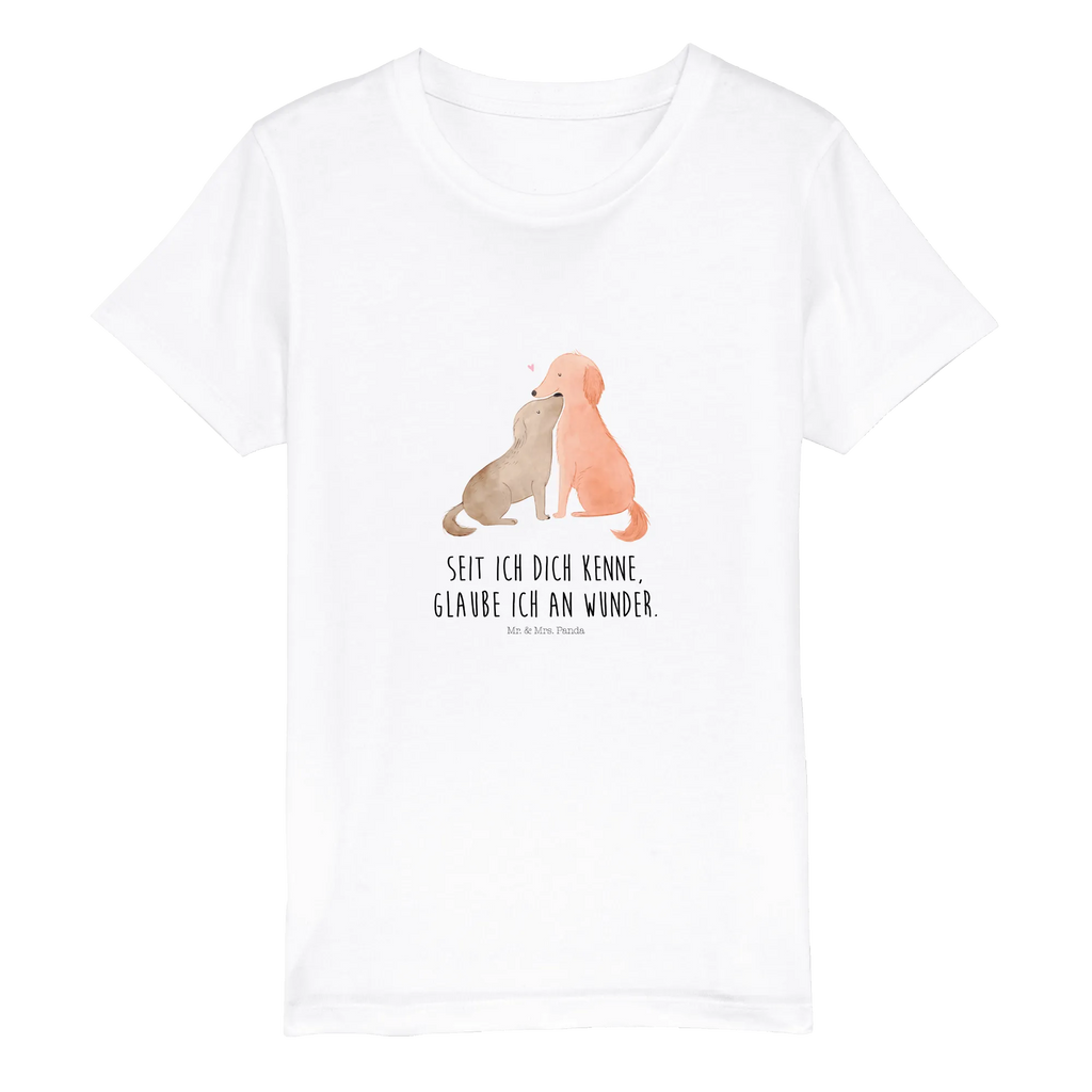 Organic Kinder T-Shirt Hunde Liebe Kinder T-Shirt, Kinder T-Shirt Jungen, Kinder T-Shirt Mädchen, Tierliebhaber, Haustier, Hundemotiv, Hundebesitzer, Sprüche, Hunderasse, Hund, Kuscheln, Kuss, Liebe, Herz, Vertrauen, Hund. Hunde