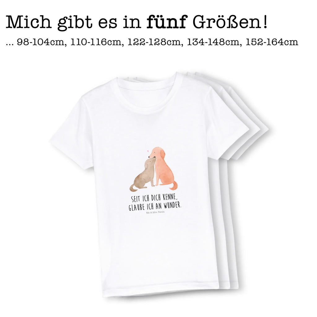 Organic Kinder T-Shirt Hunde Liebe Kinder T-Shirt, Kinder T-Shirt Jungen, Kinder T-Shirt Mädchen, Tierliebhaber, Haustier, Hundemotiv, Hundebesitzer, Sprüche, Hunderasse, Hund, Kuscheln, Kuss, Liebe, Herz, Vertrauen, Hund. Hunde