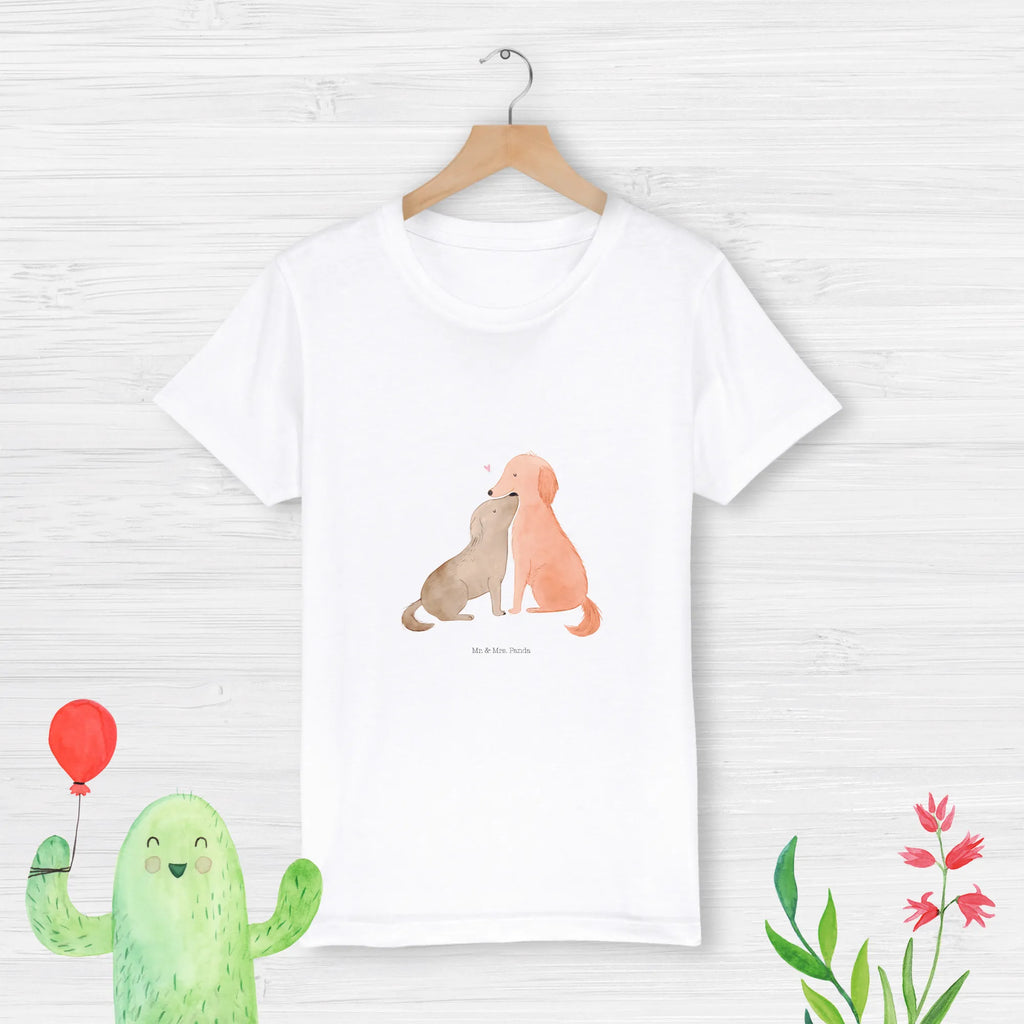 Organic Kinder T-Shirt Hunde Liebe Kinder T-Shirt, Kinder T-Shirt Jungen, Kinder T-Shirt Mädchen, Tierliebhaber, Haustier, Hundemotiv, Hundebesitzer, Sprüche, Hunderasse, Hund, Kuscheln, Kuss, Liebe, Herz, Vertrauen, Hund. Hunde