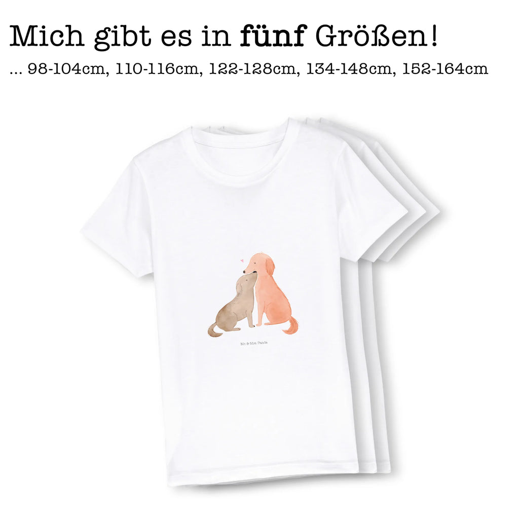 Organic Kinder T-Shirt Hunde Liebe Kinder T-Shirt, Kinder T-Shirt Jungen, Kinder T-Shirt Mädchen, Tierliebhaber, Haustier, Hundemotiv, Hundebesitzer, Sprüche, Hunderasse, Hund, Kuscheln, Kuss, Liebe, Herz, Vertrauen, Hund. Hunde