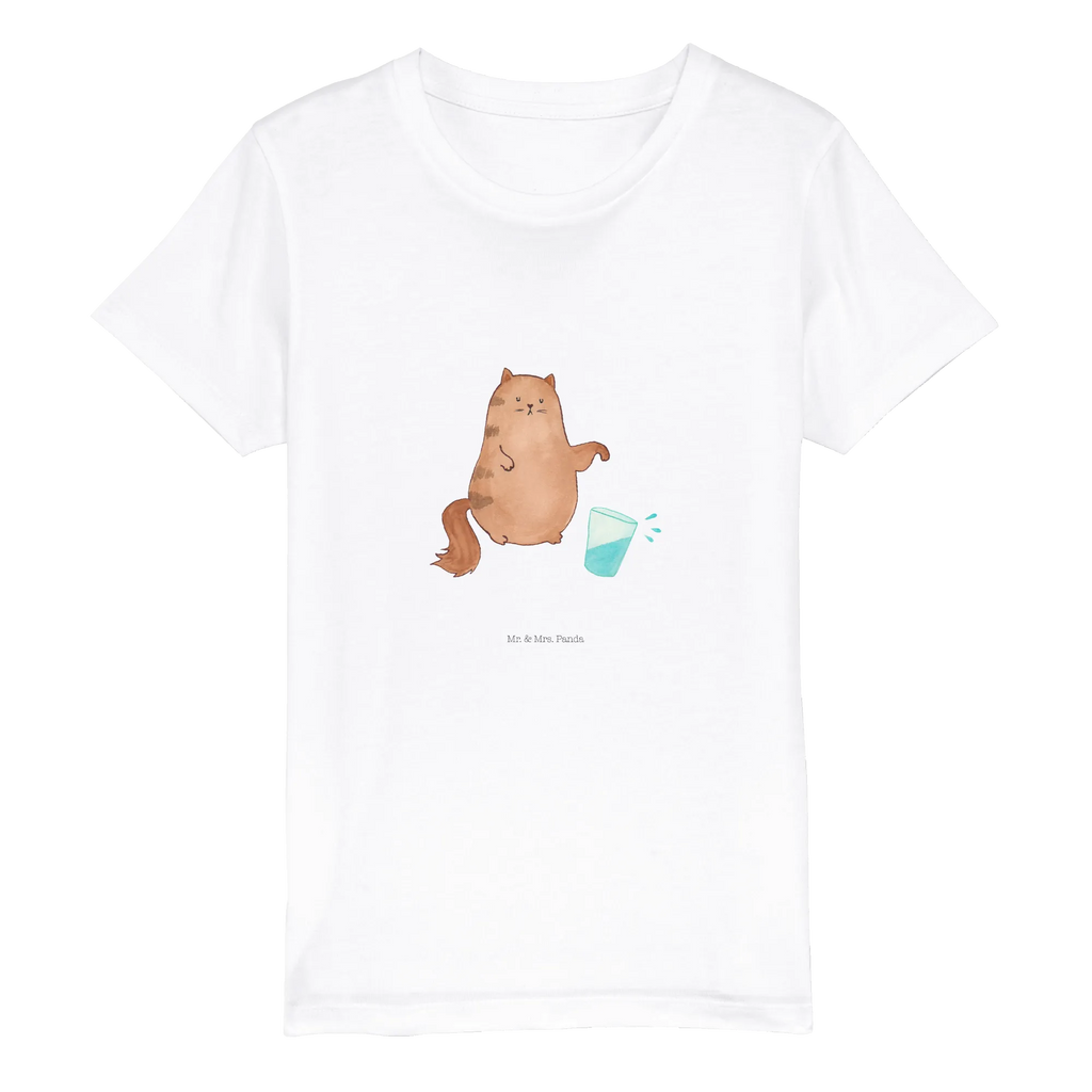 Organic Kinder T-Shirt Katze Wasserglas Kinder T-Shirt Mädchen, Kinder T-Shirt, Kinder T-Shirt Jungen, Katzenliebhaberprodukte, Katzensouvenirs, Katzenaccessoires, Katzenartikel, Katzenprodukte, Katzenliebhaber, Katzenfreund, Katze, Katzendeko, Katzenfan, Katzenmotiv, Katzenmotive, Cats, Glas, Cat, Katzen, Katzenbesitzerin, Kater, Haustier, Wasser, Katzenhalter, Mietze