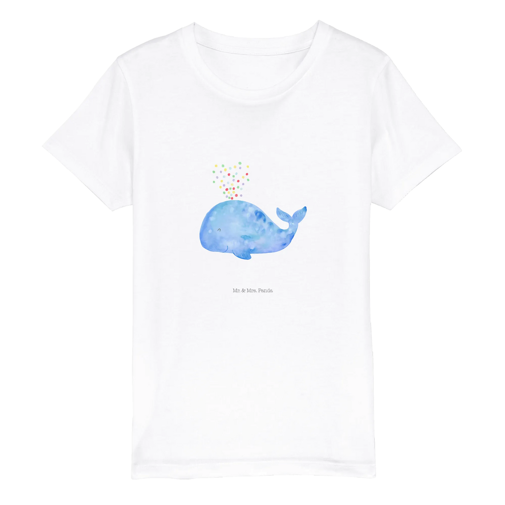 Organic Kinder T-Shirt Wal Konfetti Kinder T-Shirt Mädchen, Kinder T-Shirt Jungen, Kinder T-Shirt, Urlaub, Meerestiere, Meer, Lebensabschnitt, Trennung, Konfetti, Neustart, Geburtstag, Neuanfang, Wale, Abnehmen, Motivation, Diät, Wal