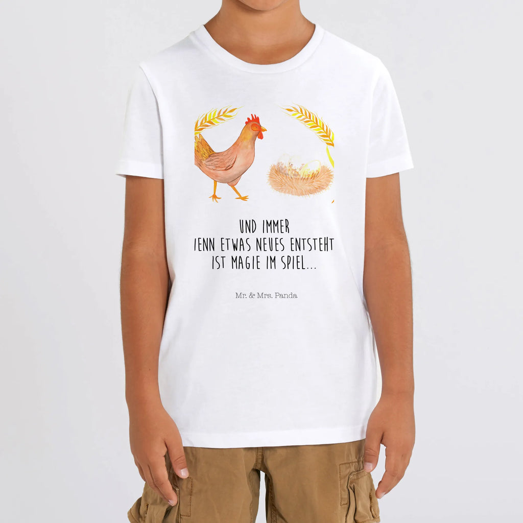 Organic Kinder T-Shirt Huhn Stolz Kinder T-Shirt Mädchen, Kinder T-Shirt Jungen, Kinder T-Shirt, Landwirtin, Landwirt, Bauernhof, Hoftiere, Motivation, Schwangerschaft, Magie, Hahn, Henne, Geburt, Hof, Landleben, Spruch, Eier, Hühner