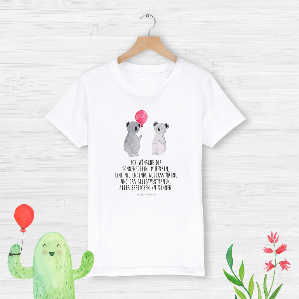 Organic Kinder T-Shirt Koala Luftballon Kinder T-Shirt Jungen, Kinder T-Shirt Mädchen, Kinder T-Shirt, Koala, Koalabär, Party, Geburtstag, Geschenk, Luftballon