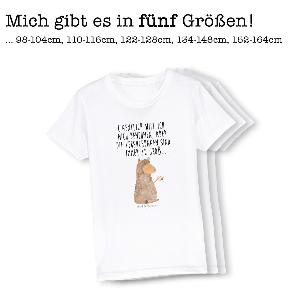 Organiczna koszulka dziecięca alpaka flaga Kinder T-Shirt Mädchen, Kinder T-Shirt, Kinder T-Shirt Jungen, Alpaka, Lama, Lamas, Alpakas, Liebe