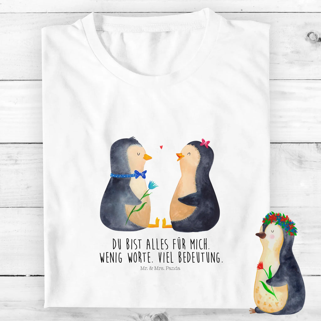 Organic Kinder T-Shirt Pinguin Pärchen Kinder T-Shirt Jungen, Kinder T-Shirt, Kinder T-Shirt Mädchen, Pinguin, Jahrestag, Liebesbeweis, Liebe, Hochzeitsgeschenk, Große Liebe, Liebespaar, Traumpaar, Hochzeit, Pinguine, Liebesgeschenk, Hochzeitstag, Verlobung