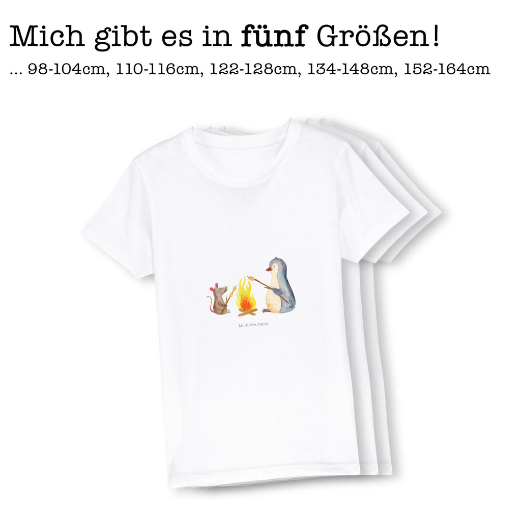 Organiczna koszulka dziecięca pingwin ognisko Kinder T-Shirt, Kinder T-Shirt Mädchen, Kinder T-Shirt Jungen, Pinguin, Arbeit, Lebensspruch, Marshmallows, Motivation, Büroalltag, Pinguine, Lebensmotivation, Job, Liebe, Feuer, Neustart, Lagerfeuer, Grillen, Leben, Büro, Maus
