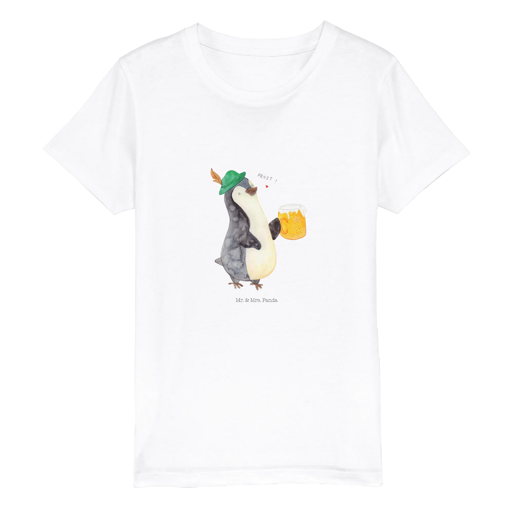 Organic Kids T-Shirt Penguin Beer Kinder T-Shirt, Kinder T-Shirt Jungen, Kinder T-Shirt Mädchen, Pinguin, Oktoberfest, Bier, Pinguine