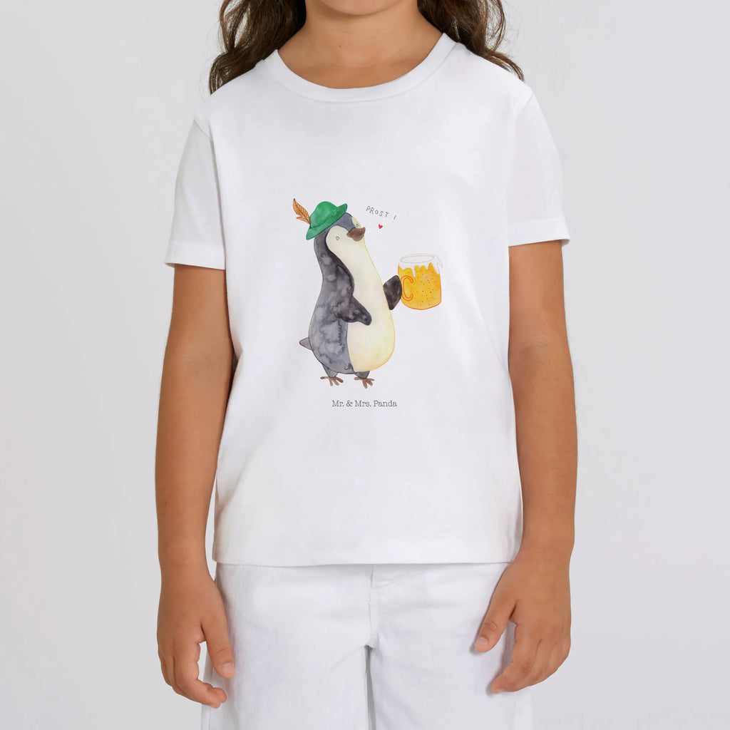 Organic Kids T-Shirt Penguin Beer Kinder T-Shirt, Kinder T-Shirt Jungen, Kinder T-Shirt Mädchen, Pinguin, Oktoberfest, Bier, Pinguine