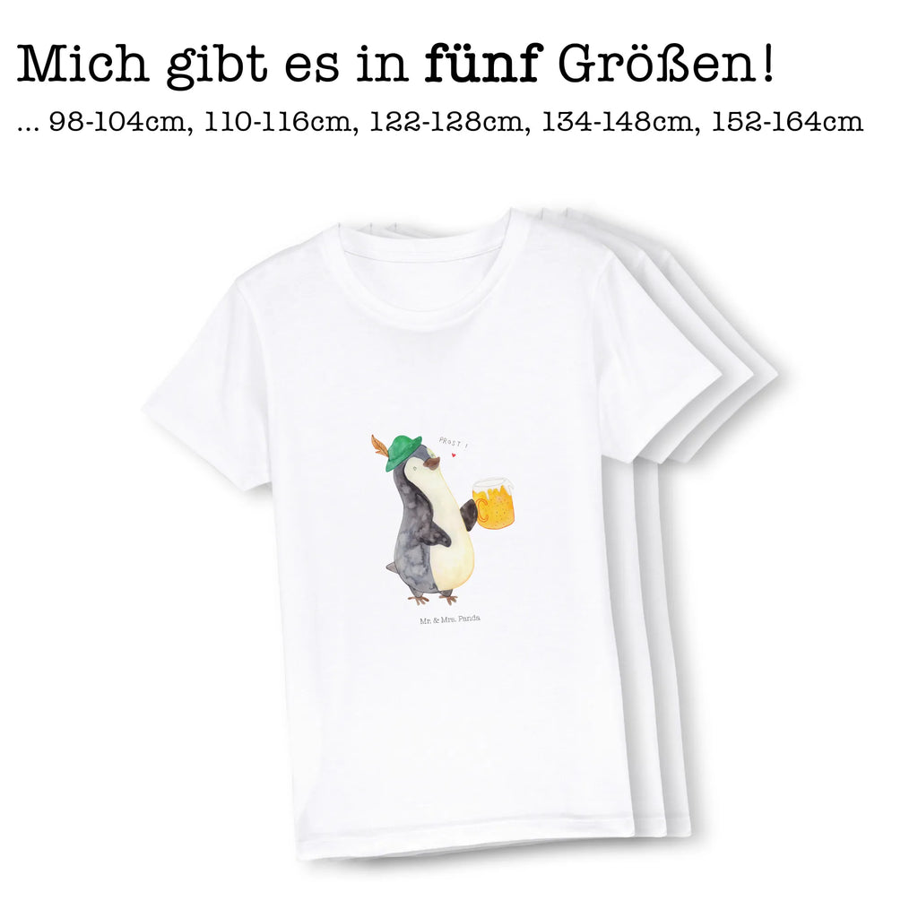 Organic Kids T-Shirt Penguin Beer Kinder T-Shirt, Kinder T-Shirt Jungen, Kinder T-Shirt Mädchen, Pinguin, Oktoberfest, Bier, Pinguine