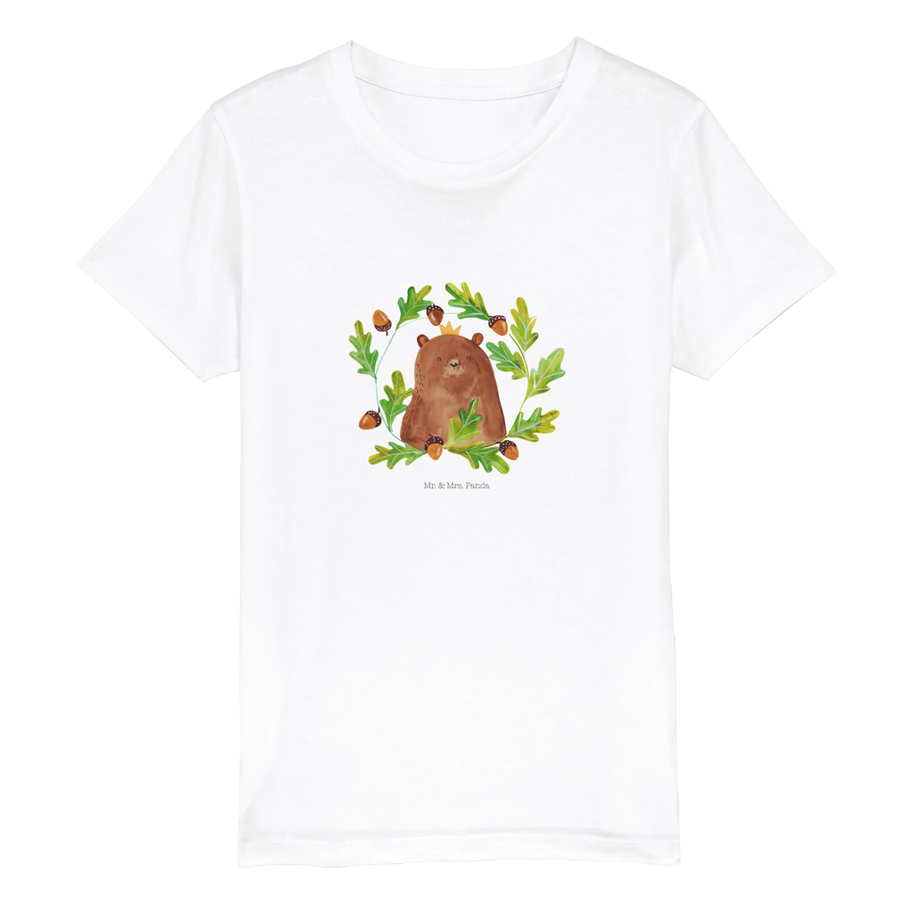 Organic Kinder T-Shirt Bär König Kinder T-Shirt Mädchen, Kinder T-Shirt, Kinder T-Shirt Jungen, Bär, Teddybär, Teddy, Dad, Vater, Papa, Daddy, Bester Vater, Weltbester Papa, Bester Papa, Papi, Vatertag, Papa Bär