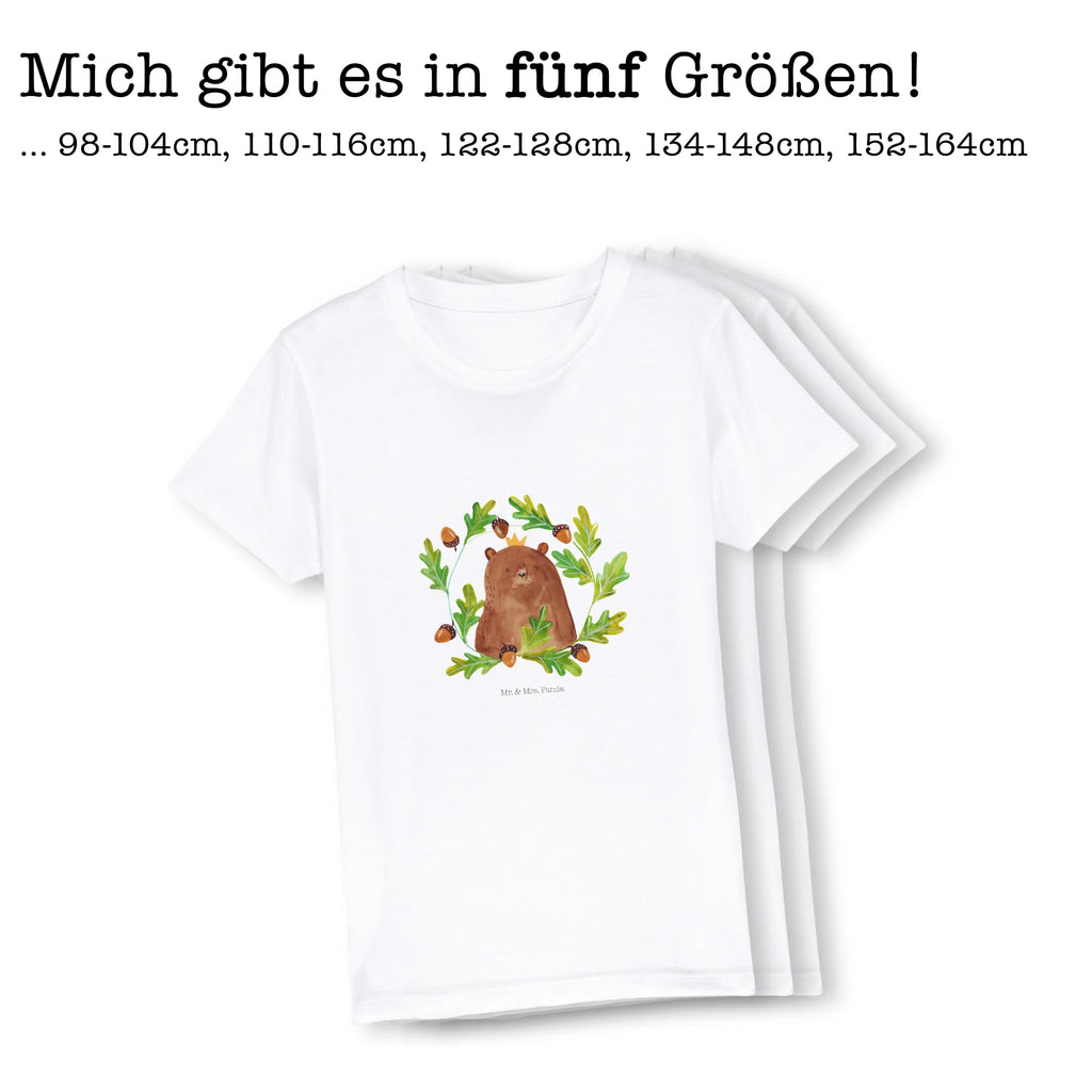 Organic Kinder T-Shirt Bär König Kinder T-Shirt Mädchen, Kinder T-Shirt, Kinder T-Shirt Jungen, Bär, Teddybär, Teddy, Dad, Vater, Papa, Daddy, Bester Vater, Weltbester Papa, Bester Papa, Papi, Vatertag, Papa Bär