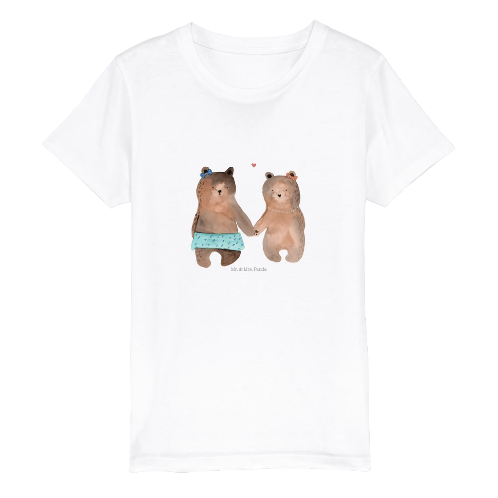 Organic Kinder T-Shirt Bär Freundin Kinder T-Shirt, Kinder T-Shirt Jungen, Kinder T-Shirt Mädchen, Bär, Teddybär, Teddy, Bär Freundin Beste Freund Liebe Liebesbeweis Verliebt Kumpel Kumpeliene