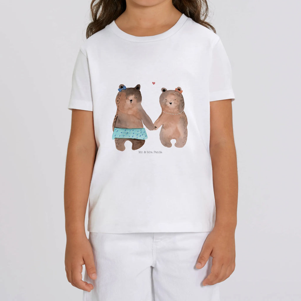 Organic Kinder T-Shirt Bär Freundin Kinder T-Shirt, Kinder T-Shirt Jungen, Kinder T-Shirt Mädchen, Bär, Teddybär, Teddy, Bär Freundin Beste Freund Liebe Liebesbeweis Verliebt Kumpel Kumpeliene