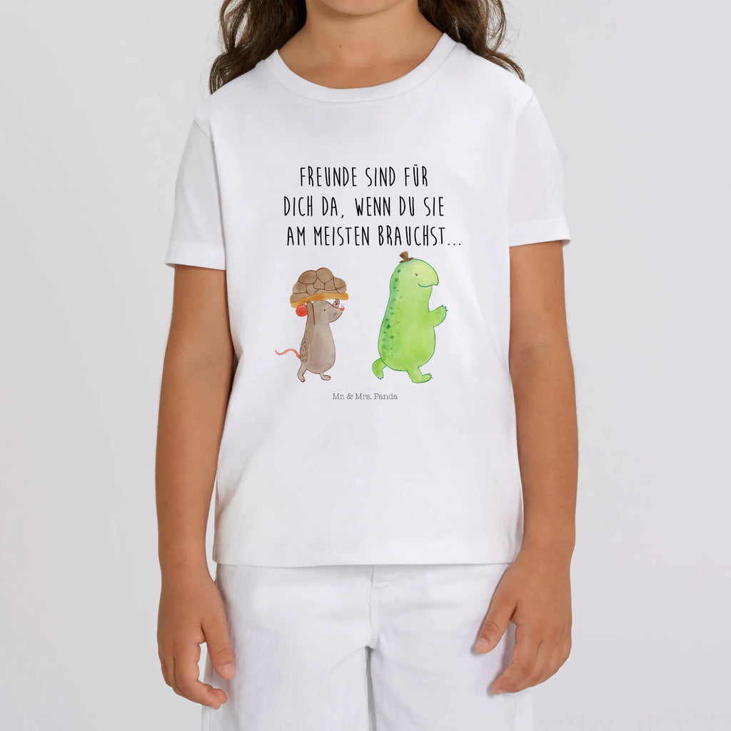 Organic Kinder T-Shirt Schildkröte & Maus Kinder T-Shirt Mädchen, Kinder T-Shirt, Kinder T-Shirt Jungen, Schildkröte, Freunde, Beste Freundinnen, Beste Freunde, Freundinnen, Maus
