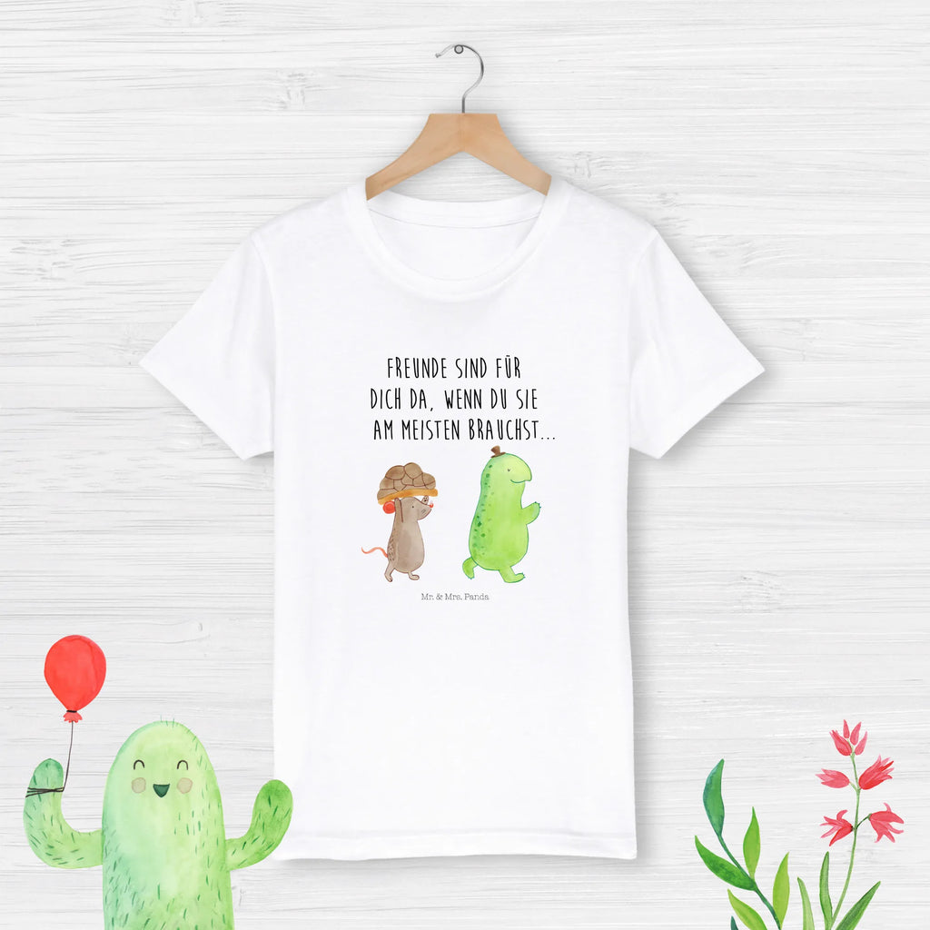 Organic Kinder T-Shirt Schildkröte & Maus Kinder T-Shirt Mädchen, Kinder T-Shirt, Kinder T-Shirt Jungen, Schildkröte, Freunde, Beste Freundinnen, Beste Freunde, Freundinnen, Maus