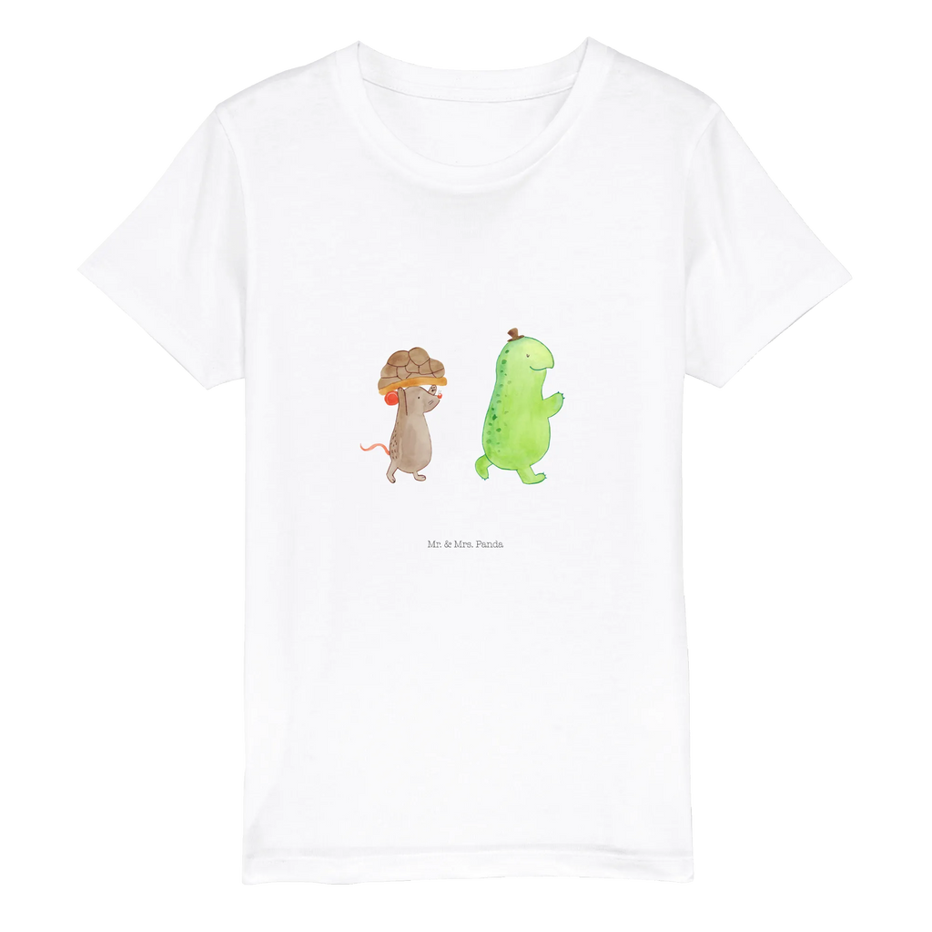 Organic Kinder T-Shirt Schildkröte & Maus Kinder T-Shirt Mädchen, Kinder T-Shirt, Kinder T-Shirt Jungen, Schildkröte, Freunde, Beste Freundinnen, Beste Freunde, Freundinnen, Maus